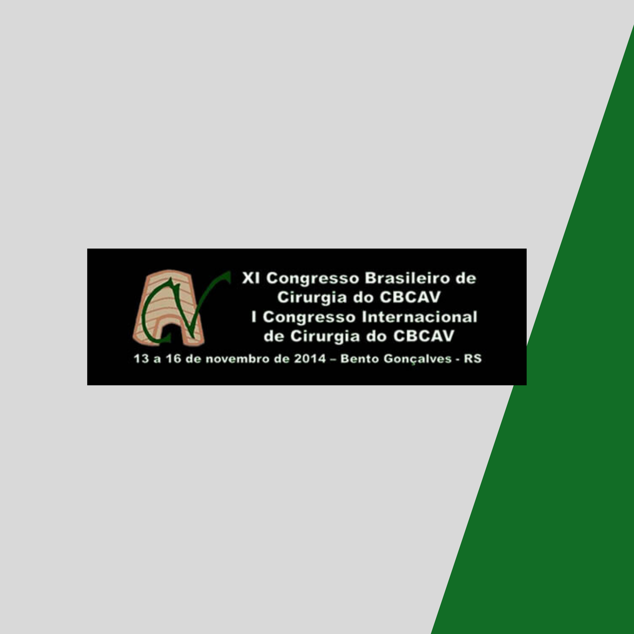 XI Congresso de Cirurgia do CBCAV e I Congresso Internacional do CBCAV